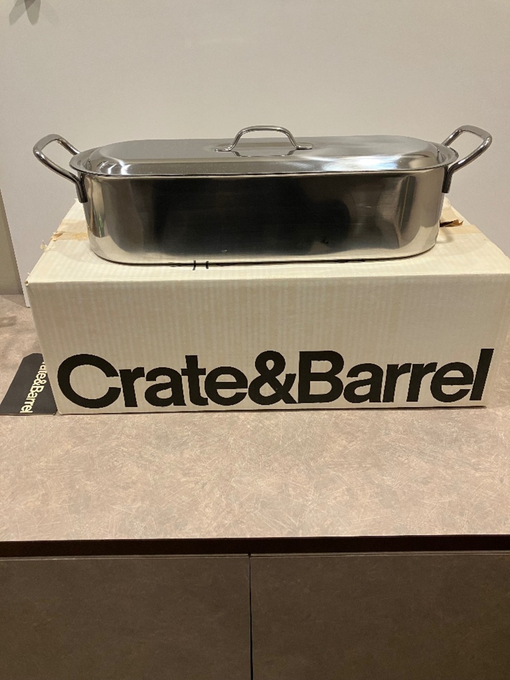 Vintage 1980s Crate and Barrel Fish Poacher